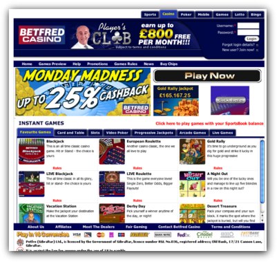 BetFred Casino Slots