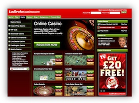 Ladbrokes Casino Website