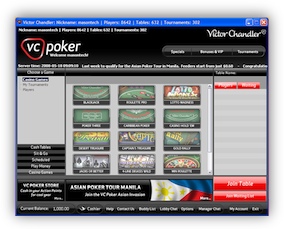 Casino Games at VC Poker