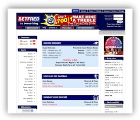 BetFred Website