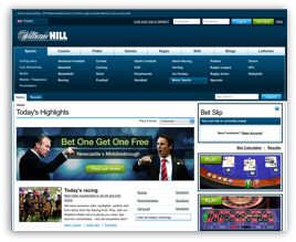 William Hill Website